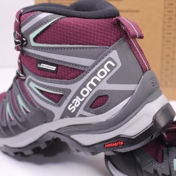 Salomon Women's X Ultra Pioneer Waterproof Hiking Mid Boots Size 6.0 - Picture 9 of 12